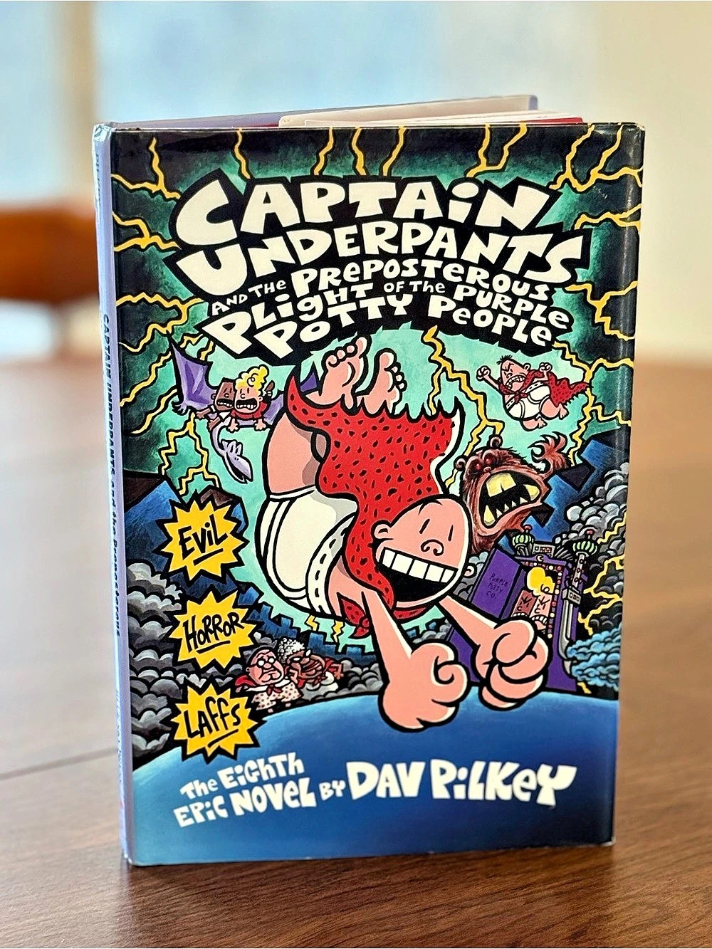 Captain Underpants The Preposterous Plight of the Purple Potty People
